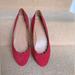 J. Crew Shoes | J. Crew Suede Flats Reddish-Pink, Sz 9.5 | Color: Red | Size: 9.5
