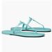 Tory Burch Shoes | Nib Tory Burch Roxanne Jelly Sandals Flip Flops Island Blue 8 | Color: Blue | Size: 8