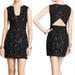 Free People Dresses | Free People Little Black Sequence Dress | Color: Black | Size: 4