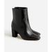 J. Crew Shoes | J.Crew $278 Almond Toe Ankle Boots Black Leather Size 8.5 Bt986 | Color: Black | Size: 8.5