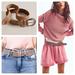 Free People Accessories | Free People Nwot We The Free Brix Belt | Color: Cream/Pink | Size: M/L