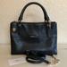 Coach Bags | Coach Mini Borough Turnlock Satchel Bag 33562 Black Pebble Leather | Color: Black/Gold | Size: Os