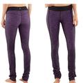 Lululemon Athletica Pants & Jumpsuits | Lululemon Purple Forme Pants 4 Violet Leggings | Color: Black/Purple | Size: 4