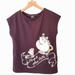 Disney Tops | Disney Women's Small Cotton Chips & Mrs Potts Tank Top, Nwt Girls Sz Med / Large | Color: Brown/Cream | Size: S