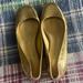 J. Crew Shoes | J Crew Jcrew Gold Leather Shoes Loafers Slip Ons Flats Sz 9 Size 9 | Color: Gold | Size: 9
