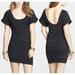 Free People Dresses | Free People Lunch Date Dress Black Combo Textured Fully Lined Size Xs Nwt | Color: Black | Size: Xs