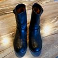 Coach Shoes | Coach Leather Ankle Boot | Color: Black | Size: 7.5
