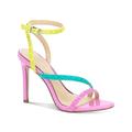 Jessica Simpson Shoes | Jessica Simpson Womens Pink Studded Jymiara Round Toe Stiletto Heeled Sandal 5 M | Color: Pink | Size: 5