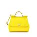 Dolce & Gabbana Leather Satchel: Yellow Bags