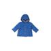 Burberry Jacket: Blue Jackets & Outerwear - Size 6 Month