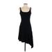 White House Black Market Casual Dress - High/Low: Black Dresses - Women's Size X-Small