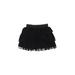 Iz Byer Skirt: Black Solid Skirts & Dresses - Kids Girl's Size 6X