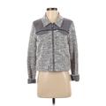 BCBGeneration Jacket: Gray Houndstooth Jackets & Outerwear - Women's Size Small