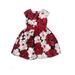 Gymboree Special Occasion Dress: Red Floral Motif Skirts & Dresses - Kids Girl's Size 7