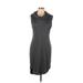 Spirit of Grace Casual Dress - Sweater Dress: Gray Marled Dresses - Women's Size X-Large