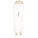 Lands' End Casual Pants - High Rise: Ivory Bottoms - Women's Size 8