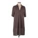 H&M Casual Dress: Brown Dresses - Women's Size Medium