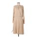 Lularoe Casual Dress - Midi: Tan Dresses - New - Women's Size Large