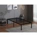 Standard Metal Platform Bed Frame Heavy Duty Steel Slat