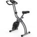 Folding Exercise Bike, Magnetic Foldable Stationary Bike, Indoor Cycling Exercise Bike for Home Workout