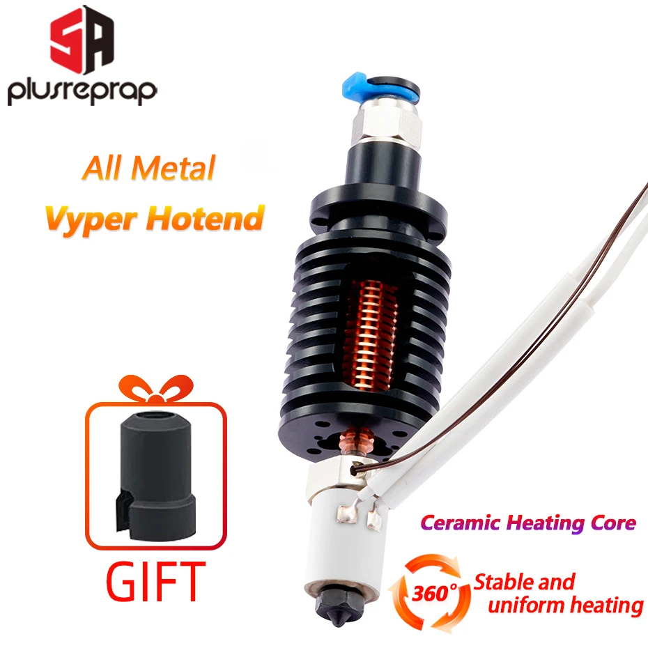 5aplus vyper keramik hotend ganz metall heißes ende für anycubic vyper/kobra max/kobra plus 3d drucker Image