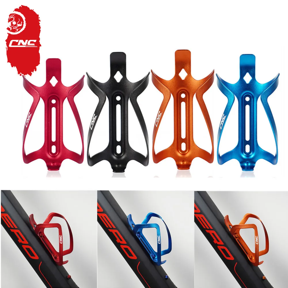 CNC Fahrrad Zubehör Fahrrad Wasser Flasche Käfig Aluminium MTB Rennrad Universal Wasser Flasche Halter Leicht Image