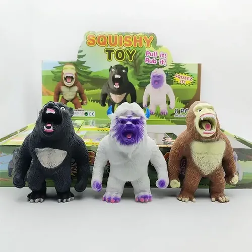 Große riesige Anti-Stress-Orang-Utan-Zappel spielzeug Soft Fun Squeeze Gorilla-Spielzeug lustige