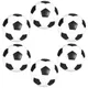 32mm Table Soccer Footballs Replacements Mini Black and White Soccer Balls black and white football