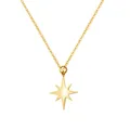 316 L Stainless Steel Necklace For Women Gold Plated Star Pendant Clavicle Necklaces Fahion Jewelry