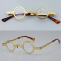 Vintage Small Round Eyeglasses Frames Women Black Round Glasses Eyeglasses Men Reading Glasses