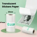 Papier autocollant thermique translucide pour mini imprimante papier auto-adhésif pour photos et