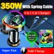 USB C Car Phone Charger Adapter with Cable Voltage Monitor 4 in 1 Super Fast Charging for iPhone 15