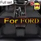 Tapis de sol de voiture en cuir pour Ford Fi.C. accessoires de voiture Mustang GT500 Shelby Focus