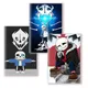 A5 Notebook Writing Pad Undertale Sans Note Book Cosplay Figure Tpu Doggo Papyrus Gaster Blaster