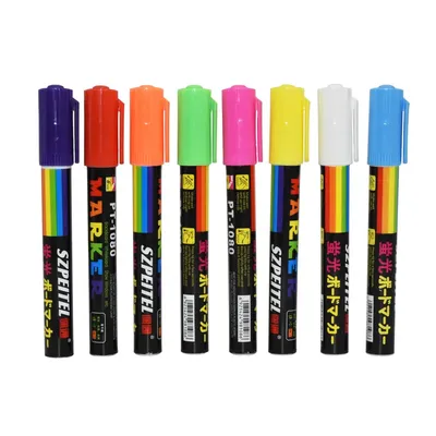 2 stücke Königin Bee Kennzeichnung Marker Pen-Set 8 Farbe Bienenzucht Und Bienen Werkzeuge Königin Image