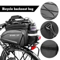 Bike Mtb Bicycle Carrier Bag Trunk Pannier Cycling Waterproof Rain Cover Rear Seat Bag Rack Package