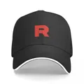 Team Rocket Logo Baseball Cap Rugby black Golf Hat Women's Beach Outlet Men's