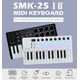 M-VAVE SMK-25 II acity I Pad Contrôleur Clavier USB Mini 25 Touches 16 RVB Tambour Pads 8 lèvent et