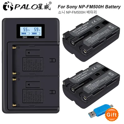 NP-FM500H Caméra Batterie pour Sony NP-FM50 NP-FM51 NP-FM30 NP-FM55H DCR-PC101 A100 DCR-PC103 Série