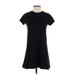 Trafaluc by Zara Casual Dress - DropWaist: Black Solid Dresses - Women's Size Small
