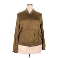 Maeve by Anthropologie Jacket: Brown Jackets & Outerwear - Women's Size 2X