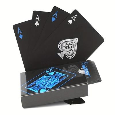 Waterproof Plastic Poker Card, Pvc Magic Poker Card, Poker Design Playing Card, Board Game For Party