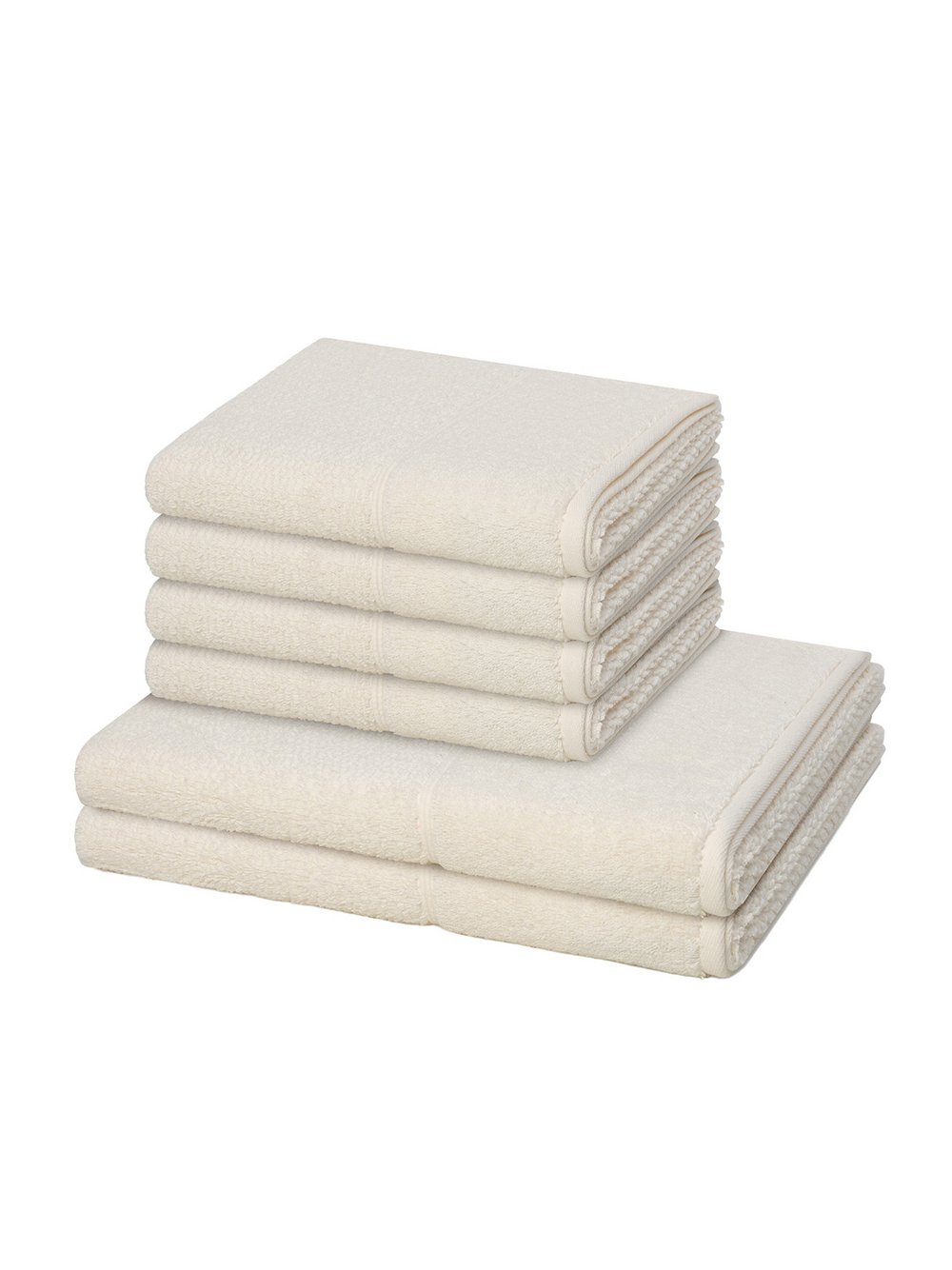 Möve Handtuchset 6-teilig Damen beige, ONE SIZE Image