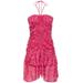 Ilanka Floral Cotton Mini Halter Dress - Pink - Isabel Marant Dresses