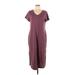 Sonoma Goods for Life Casual Dress: Burgundy Dresses - Women's Size Large