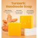 Hongssusuh Mens Soap Bar Body Soap Bars Turmeric Soap Ginger Soap Botanical Extract Softening Skin Cleansing Soap Body Soap Natural Ginger Soap For All Skin Types Soap Bars On Clearance