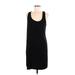 Old Navy Casual Dress - Slip dress: Black Solid Dresses - Women's Size Medium