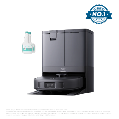 eufy X10 Pro Omni + 2 bottles of eufy Floor Cleaning Solution