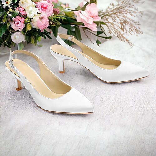 Lilafarbene Slingback-High-Heels für Damen mit spitzer Spitze – stilvolle Abend- und Partyschuhe Image