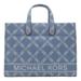 Denim Multicolour Canvas Blauwe Tote Bag